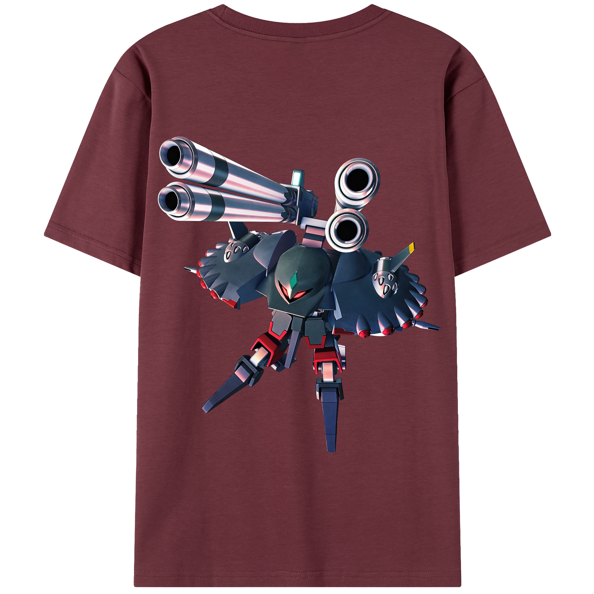 （画像用） 機動戦士ガンダム Mobile Suit Gundam 綿100％半袖Tシャツ（背面プリント）